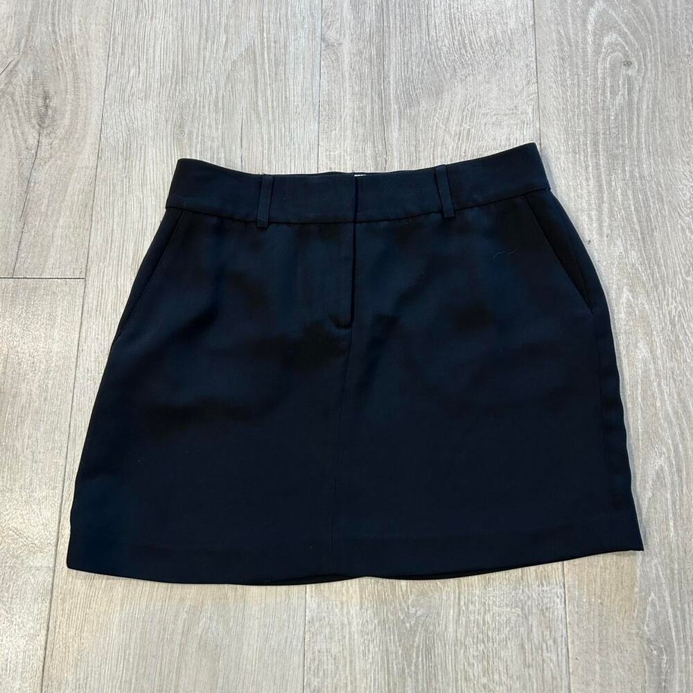 Sandra Angelozzi black mini skirt. Size 38
